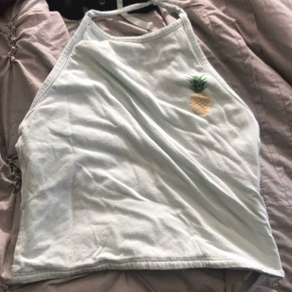 Halter crop top